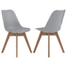 Elegant Padded Side Chair (Set Of 2)