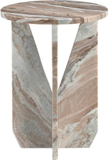 Alba - Genuine Marble End / Side Table