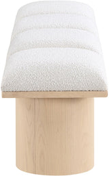 Pavilion - 4 Piece Modular Bench With Natural Base