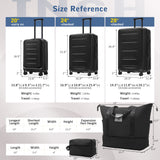 Hardside Luggage Set 5 Piece With Front Opening