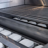 Summerset TRL Pro 32-in 3 Burner Natural Gas Grill on Deluxe Cart w/ Rear Infrared Burner & Rotisserie Kit