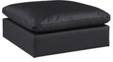 Comfy - Faux Leather Ottoman