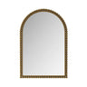 Vintage Iron Art Arch Mirror, Wall Hanging Or Table Display