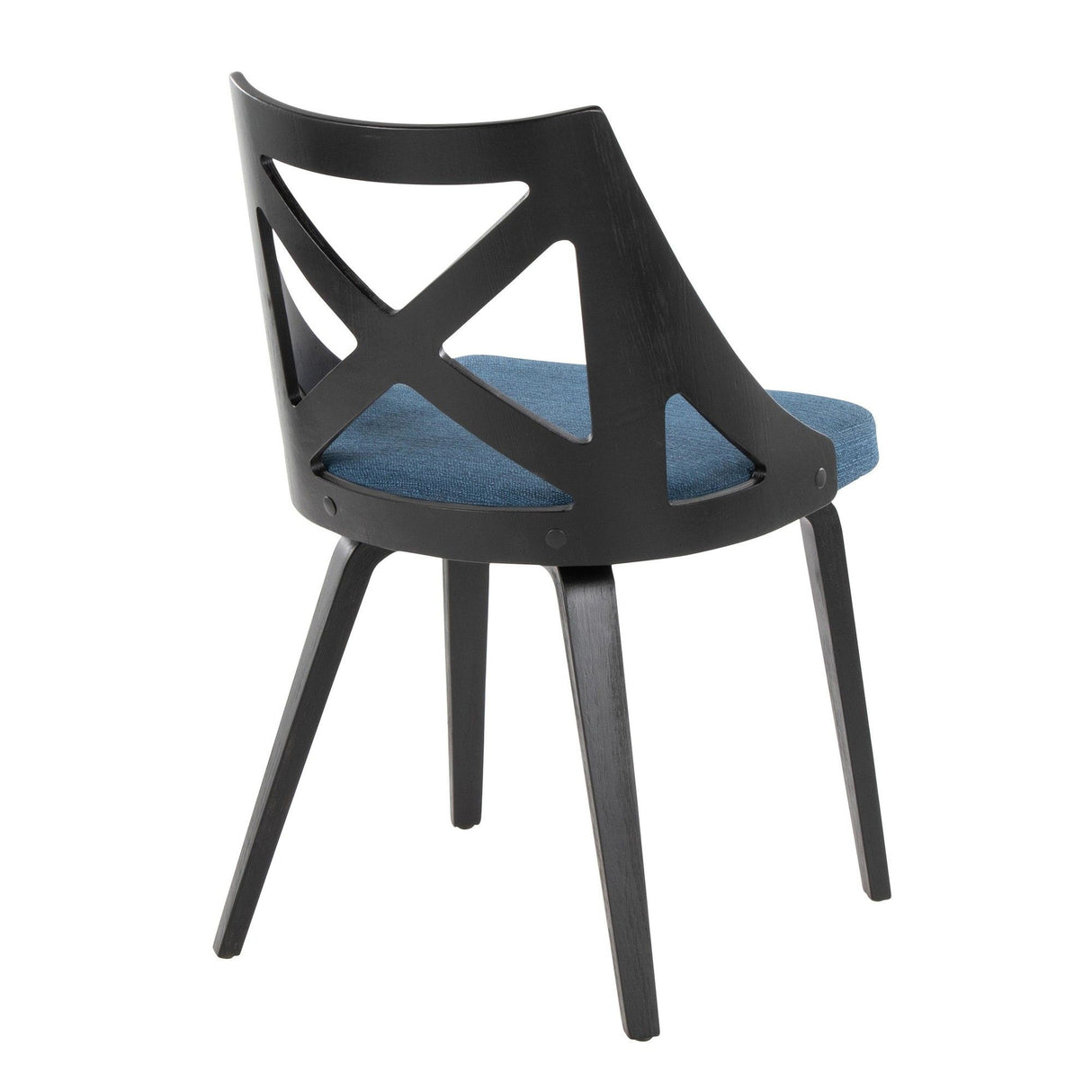 Charlotte - Farmhouse Chair (Set of 2) - Black Wood