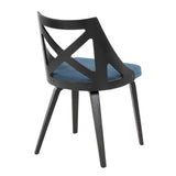 Charlotte - Farmhouse Chair (Set of 2) - Black Wood