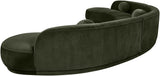 Avra - 177.5" Velvet Performance Fabric Upholstered Sectional