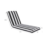 Outdoor Lounge Chair Cushion Replacement Patio Funiture Seat Cushion Chaise Lounge Cushion