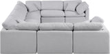 Indulge - Linen 8 Piece Modular Sectional
