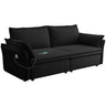 2 In 1 Convertible Sofa Bed, Multi Functional Living Room Furniture