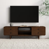 Alexa - TV Stand - Dark Brown / Wood