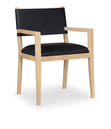 Avon - Vegan Leather Dining Arm Chair
