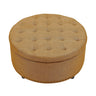Tufted Storage Ottoman With Upholstery