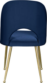 Logan - Dining Chair (Set of 2) - Gold Legs