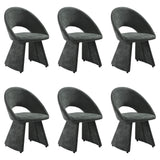 Angelina - Modern Curved Back Upholstered Dining Chair