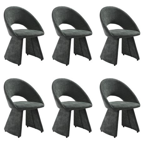 Angelina - Modern Curved Back Upholstered Dining Chair