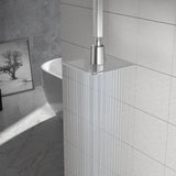 Ultra Thin 8" Square Rain Shower Head 304 Stainless Steel, Wall / Ceiling Mounted