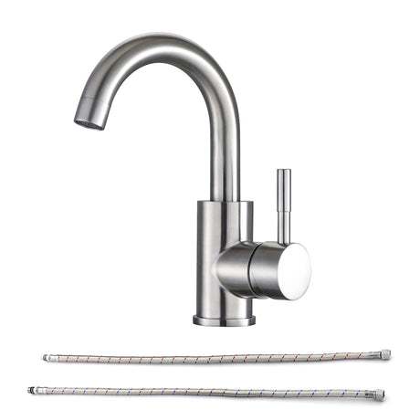 Modern Bathroom Faucet Single Hole Single Handle