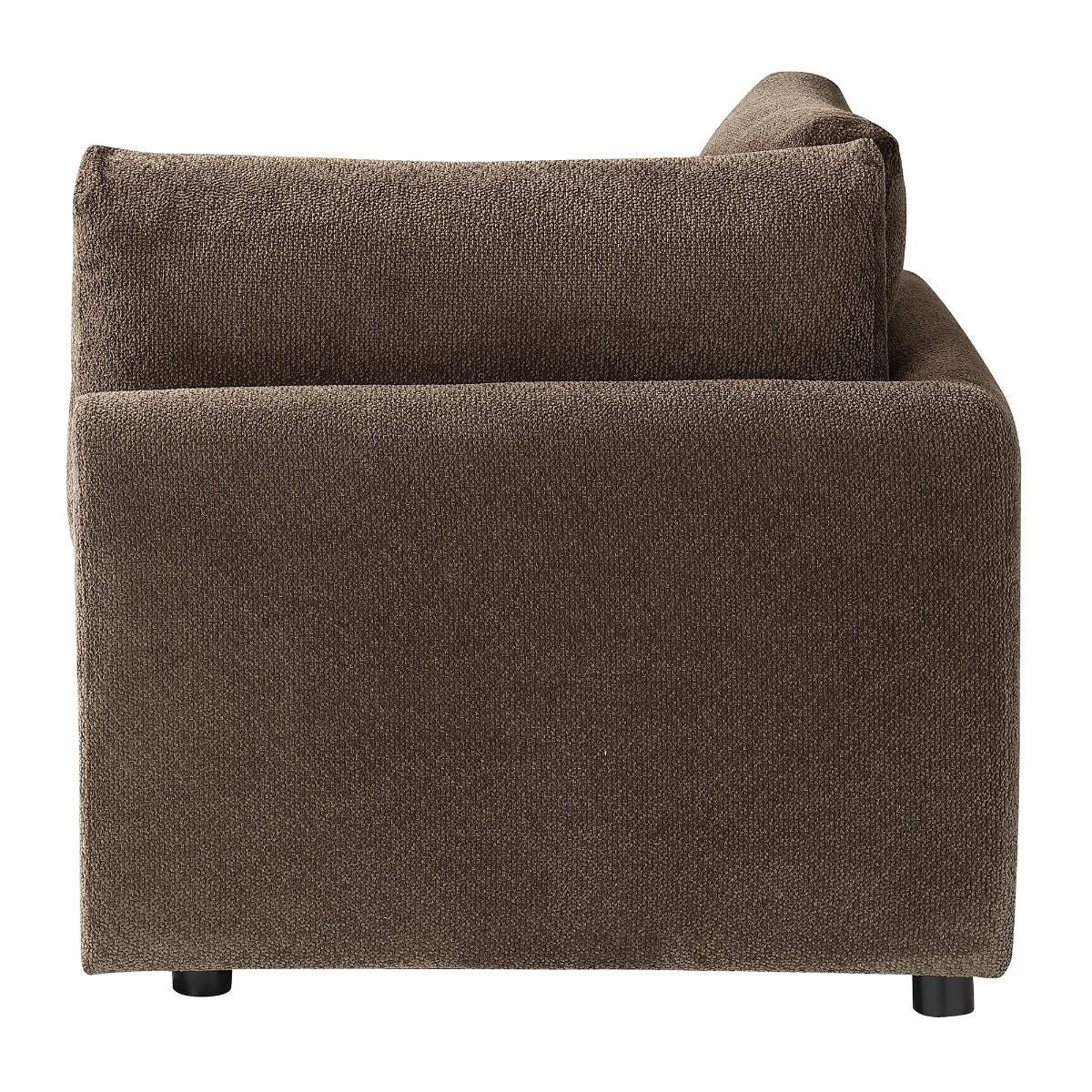 Theodore - Modular Wedge - Brown Chenille