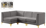 Alina - 4 Piece Modular L-Shaped Sectional