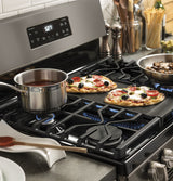 GE JGBS66EEKES - 30 in. 5 cu. ft. Gas Range with 5 Sealed Burners & Griddle - Slate
