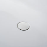 Solid Surface Stone Resin Oval Shape Soaking Bathtub With Overflow For The Bathroom - Matte White