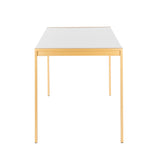 Fuji - Modern / Glam Dining Table