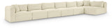 Shaggy - 7 Piece Modular Sectional