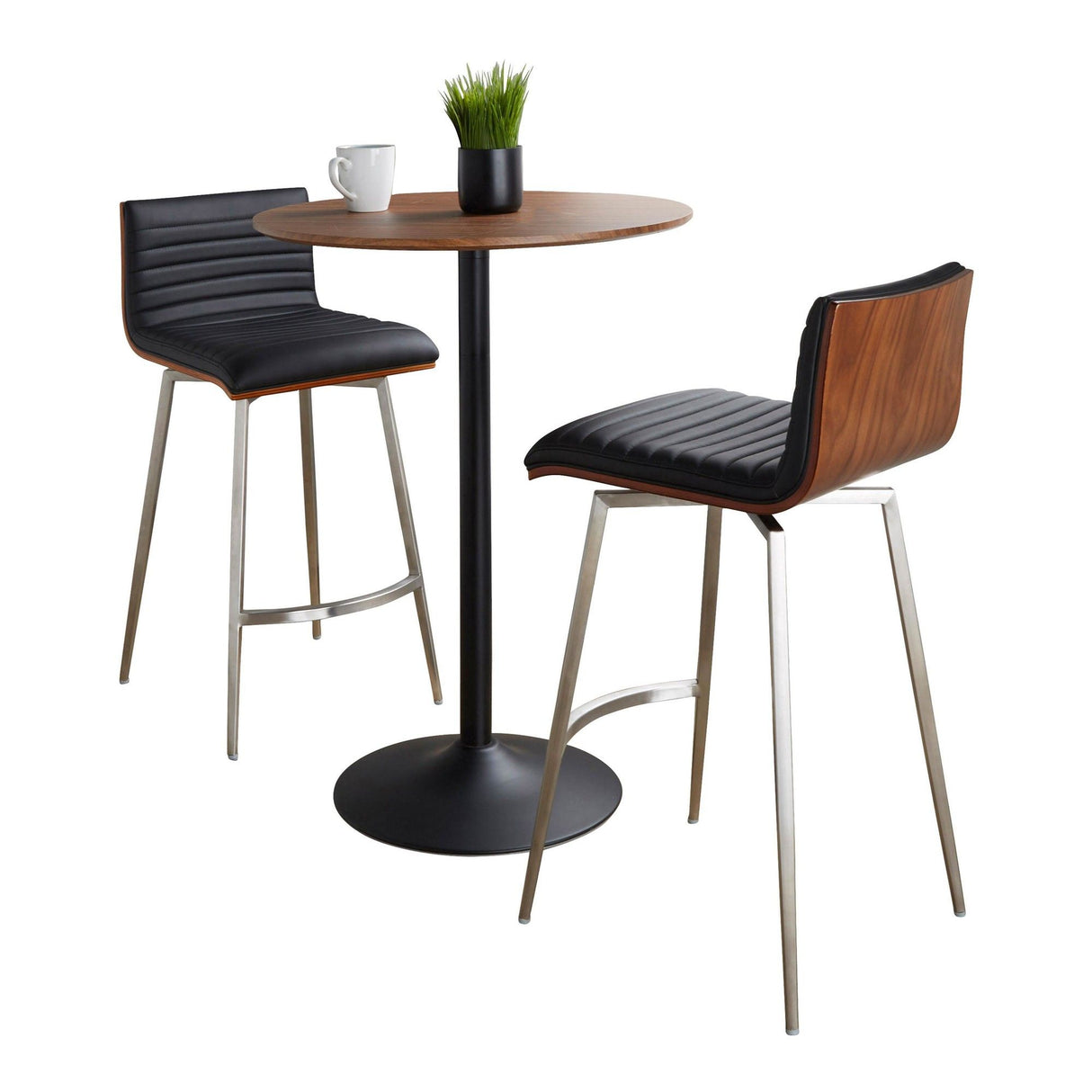 Pebble - 3 Piece Dining Set With Adjustable Table