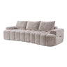 Extra Large Curved Front Compressed Sectional Sofa