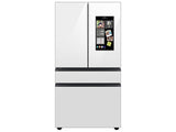 Bespoke 4-Door French Door Refrigerator (29 cu. ft.) with Family Hub(TM) in White Glass - (RF29BB890012AA)