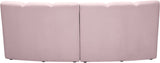 Infinity - 2 Piece Velvet Modular Sectional