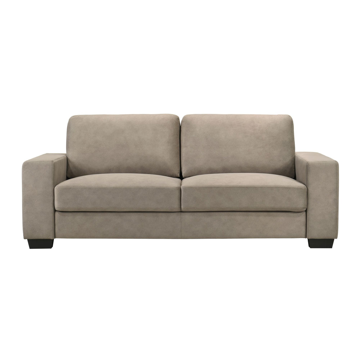 Yvonne - Fabric Sofa With Track Arms