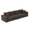 4 Seat Sofa, Deep Seat Couches With Soft Pillows