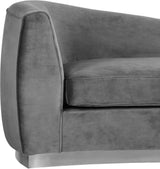 Julian - Chaise with Chrome Base