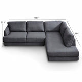 Glander - Comfortable Cozy Sectional Sofa