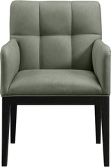 Adrian - Dining Arm Chair (Set of 2) - Black Legs