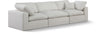 Comfy - Linen Modular Sofa 3 Seats