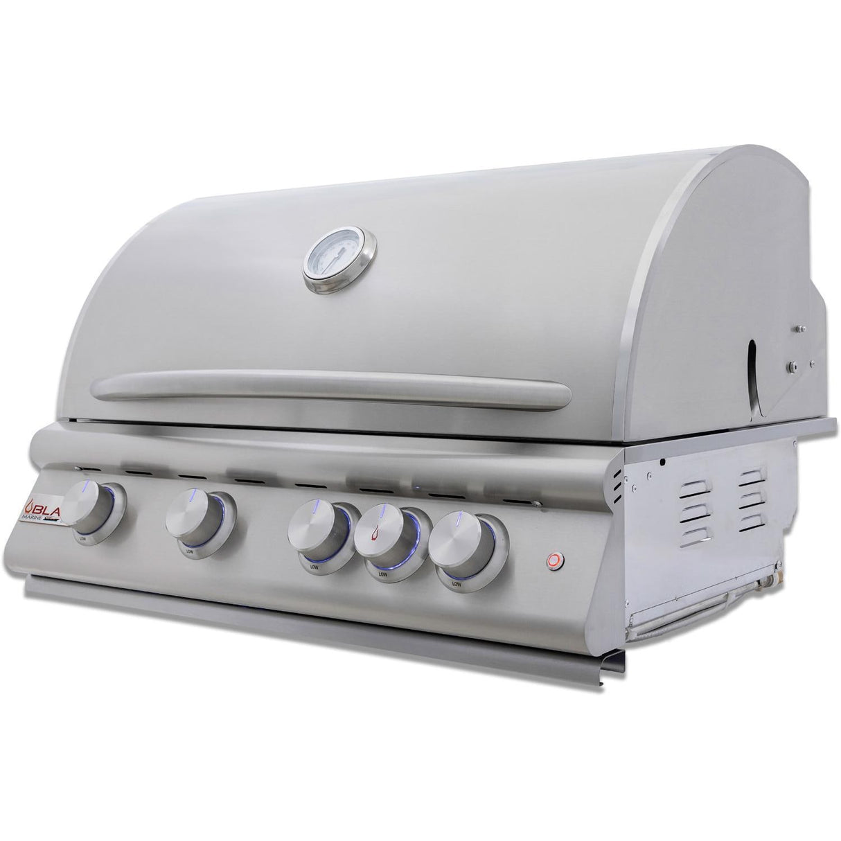Blaze Sunset 10-Ft Outdoor Kitchen Island w/ 32-Inch Marine Grade LTE+ Propane Grill, Sink in Gunmetal w/ Keon Countertop