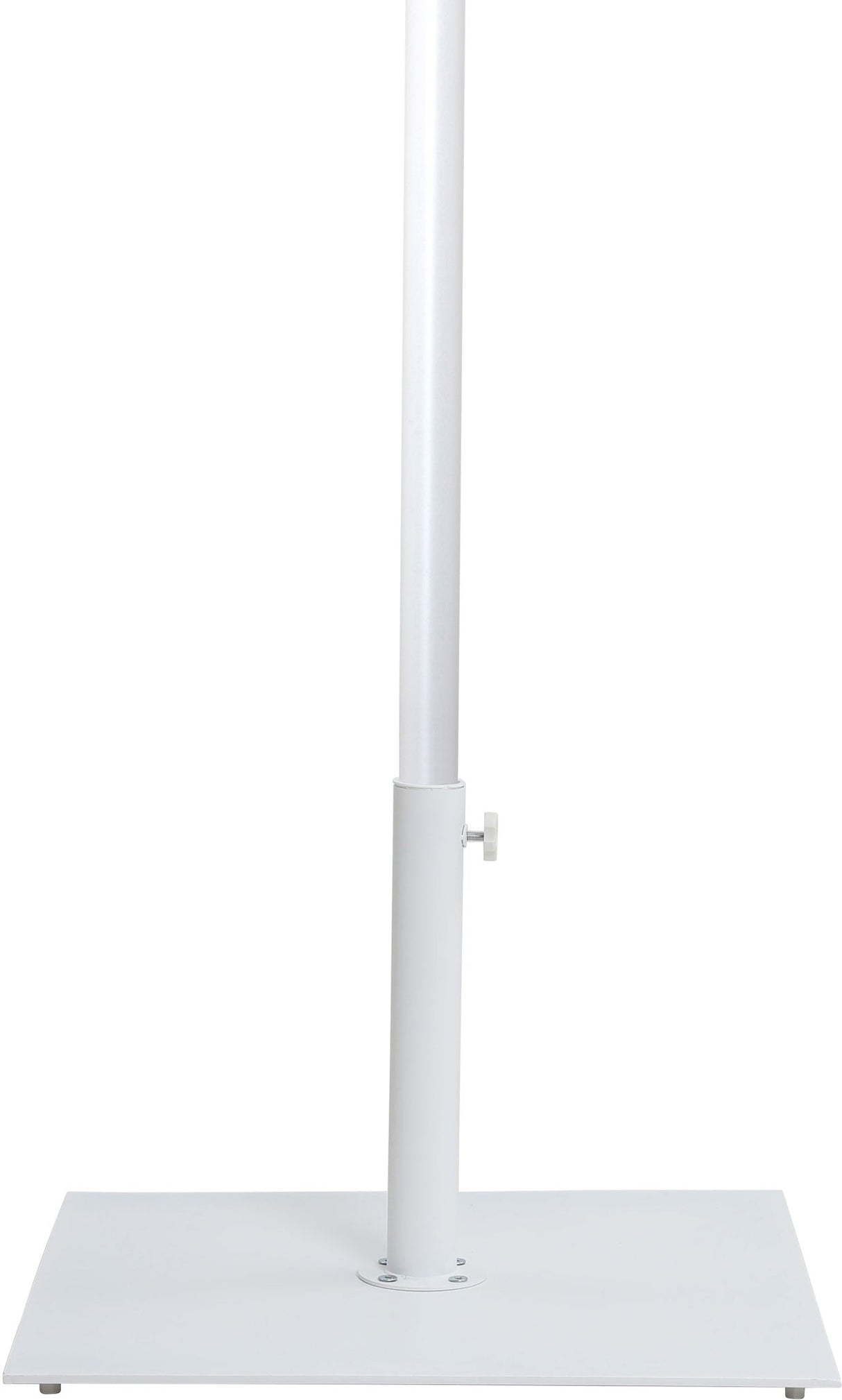 Amalfi - Aluminum Patio Umbrella - White Base / White Pole