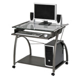 Vincent - Computer Desk - Pewter