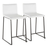 Mara - Upholstered Contemporary Counter Stool (Set of 2)