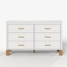 6 Drawer Double Dresser