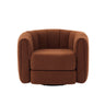 Swivel Accent Chair Wide Upholstered For Living Room
