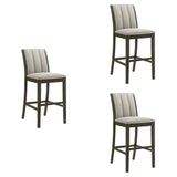 Nolan - 30" Bar Height Rubberwood Barstool