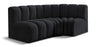 Arc - Velvet 3 Piece Sofa