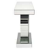 Nysa - 47"L Console Table - Mirrored & Faux Crystals