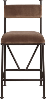 Monarch - Velvet Counter Stool (Set of 2)