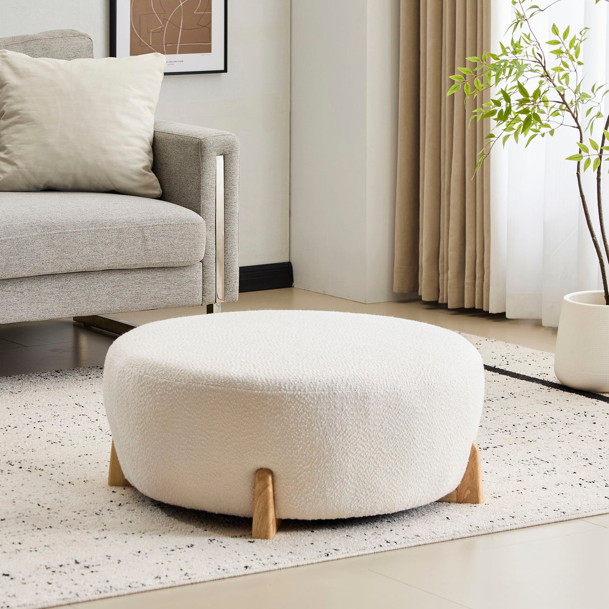 Modish - Round Ottoman