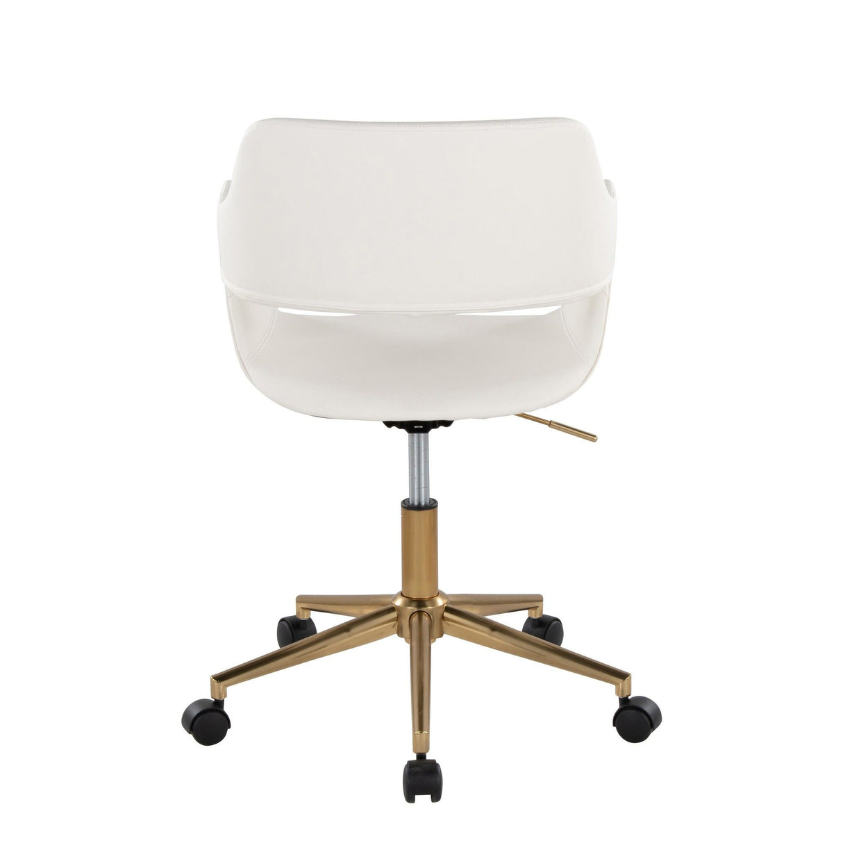 Margarite - Task Chair - Gold Metal