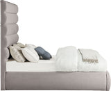 Adam - Linen Fabric Bed With 70.5" Headboard